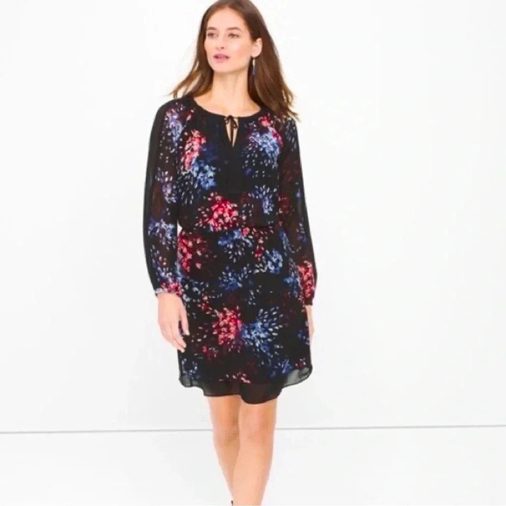 White House Black Market Floral Dress